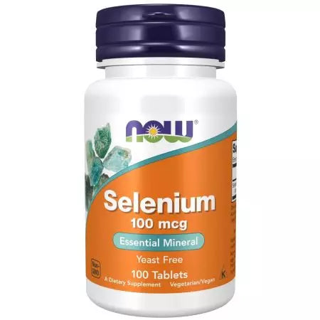 Now Foods Selenium 100 mcg Tablets
