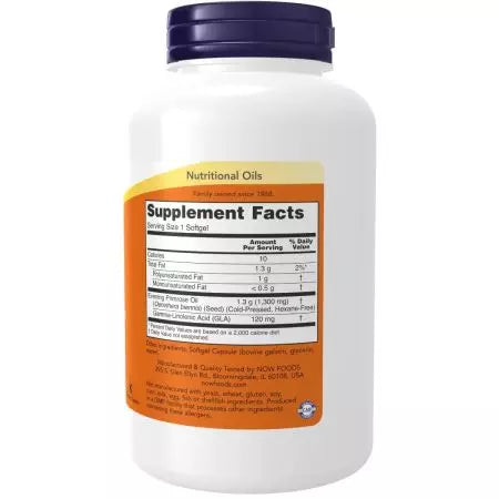 Now Foods Super Primrose 1,300 mg Softgels