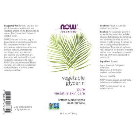 Now Foods Vegetable Glycerin