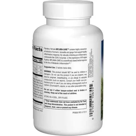 Planetary Herbals InflamaCare 1,165mg 60 Tablets