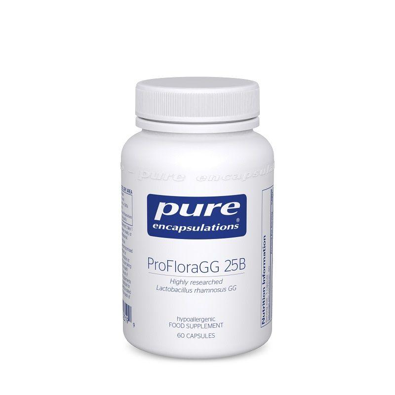 ProFloraGG 25B Lactobacillus rhamnosus, 60 caps - Pure Encapsulations - welzo