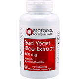 Red Yeast Rice Extract 90 vegcaps - Protocol For Life Balance - welzo