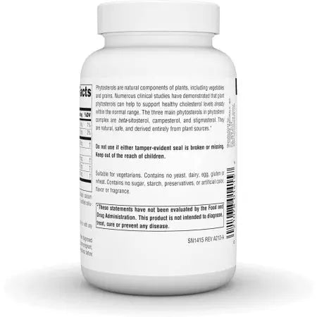 Source Naturals BetaSitosterol Mega Strength 375mg Tablets