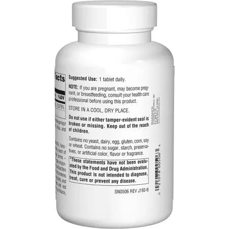 Source Naturals Niacinamide B3 1500mg 100 Tablets