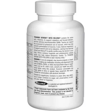 Source Naturals Theanine Serene with Relora Tablets