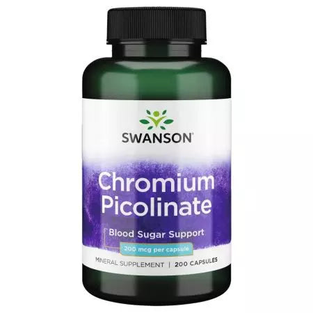 Swanson Chromium Picolinate 200mcg Capsules