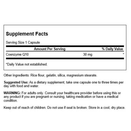 Swanson CoQ10 Capsules