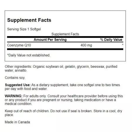 Swanson CoQ10 Softgels