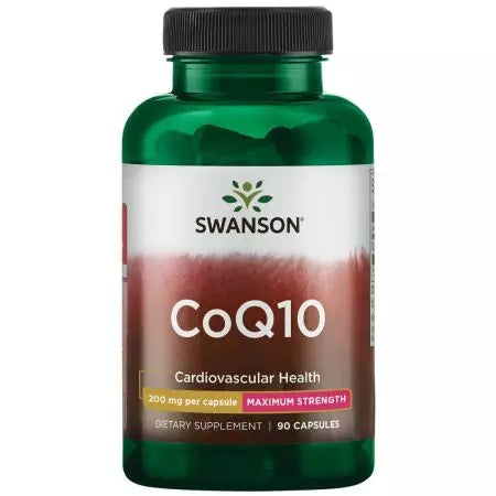 Swanson Coq10 Maximum Strength 200 mg Capsules