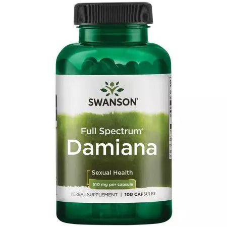 Swanson Full Spectrum Damiana 510 mg 100 Capsules