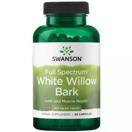Swanson Full Spectrum White Willow Bark 400 mg 90 Capsules