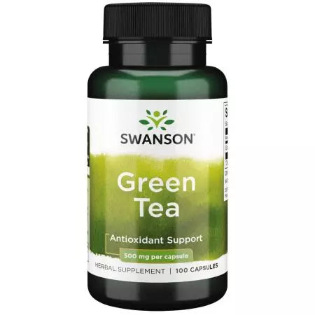 Swanson Green Tea 500 mg 100 Capsules