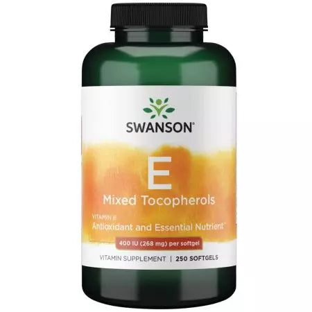 Swanson Vitamin E Mixed Tocopherols 400iu Softgels